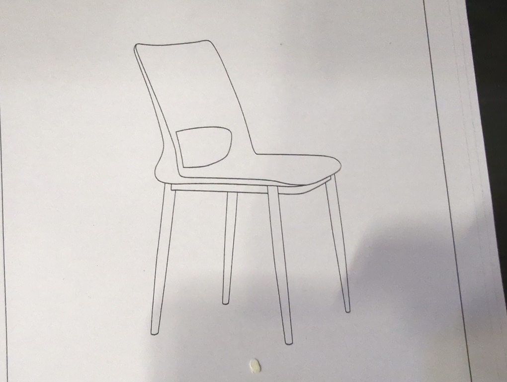 White Dining Chair Set of 2