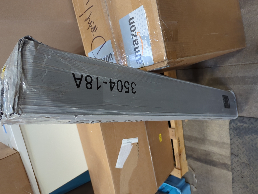 18 Inch High Platform Queen Bed Frame No Box Spring Needed, Metal Bed Frame Queen Size, Noise Free, Easy Assembly, Heavy Duty, Black