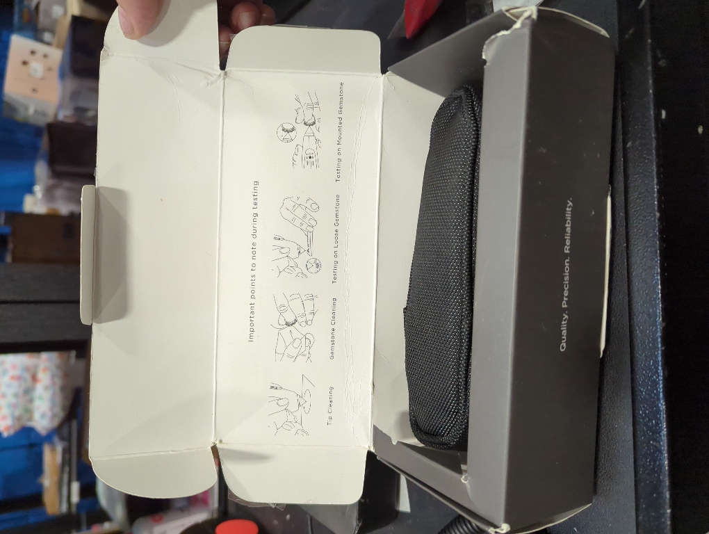 Presidium Instruments Gem Indicator (PGI) Handheld Tester for Identifying Diamonds and Common Colored Gemstones