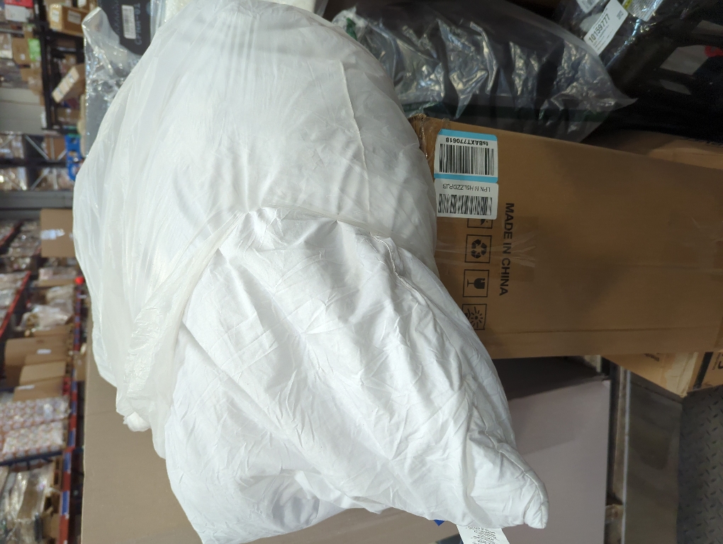 MIULEE Throw Pillows Inserts, Pack of 2 12x20 Inch 100% Virgin Fiber Filling Bed Couch Pillows