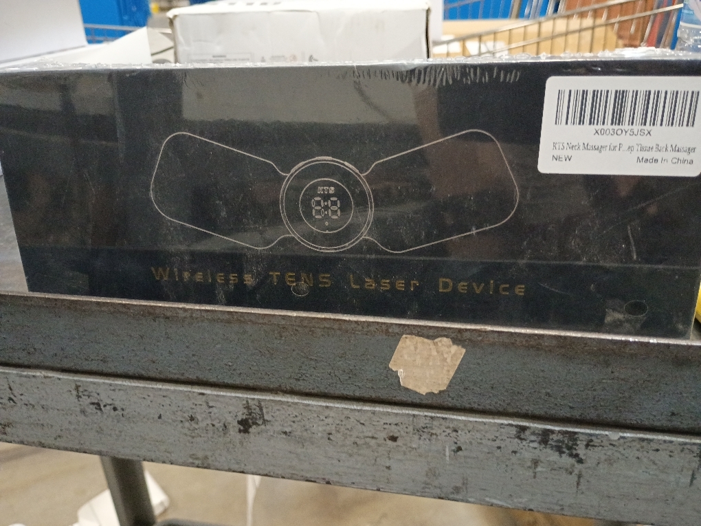 Wireless Tens Laser Device. KTS Neck Massager,Tissue back massager. Rechargeable Intelligent TENS Unit Muscle Stimulator for Pain Relief - FSA or HSA Eligible Deep Tissue EMS Massager Management for Back, Neck, Arm Electronic Pulse Machine