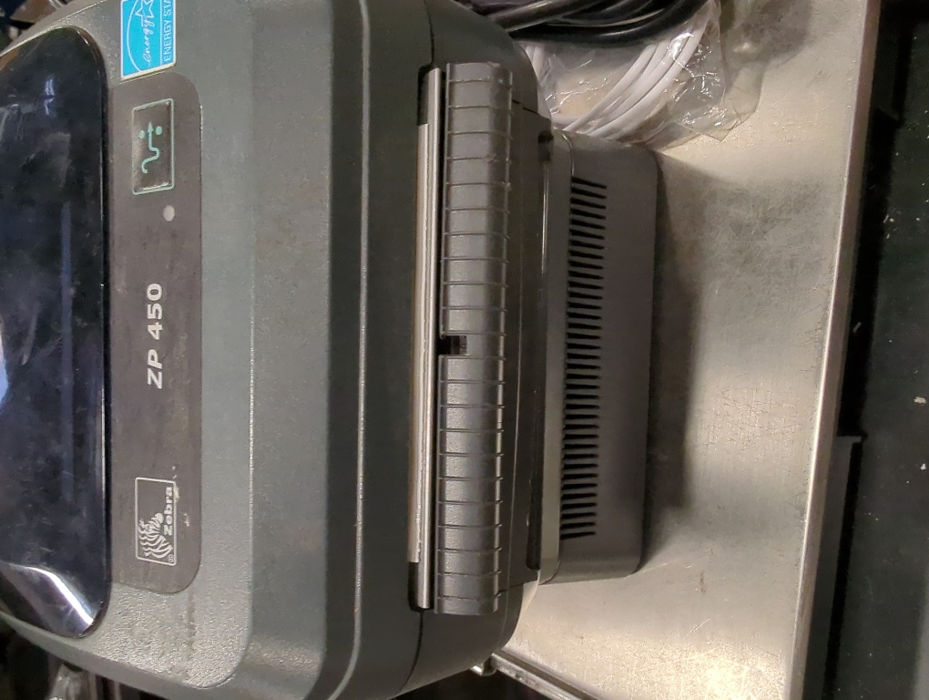 ZEBRA ZP 450 Label Thermal Bar Code Monochrome Printer ZP450-0501-0006A
