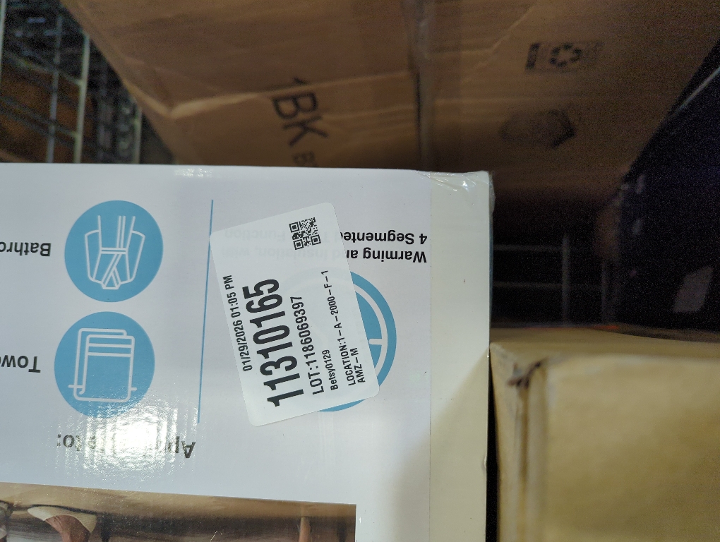 Large Towel Warmer for Bathroom - Heated Towel Warmers Bucket, Wood Handle, Auto Shut Off, Fits Up to Two 40X70 Oversized Towels, Bathrobes, Blankets, for Mother's Gifts, White