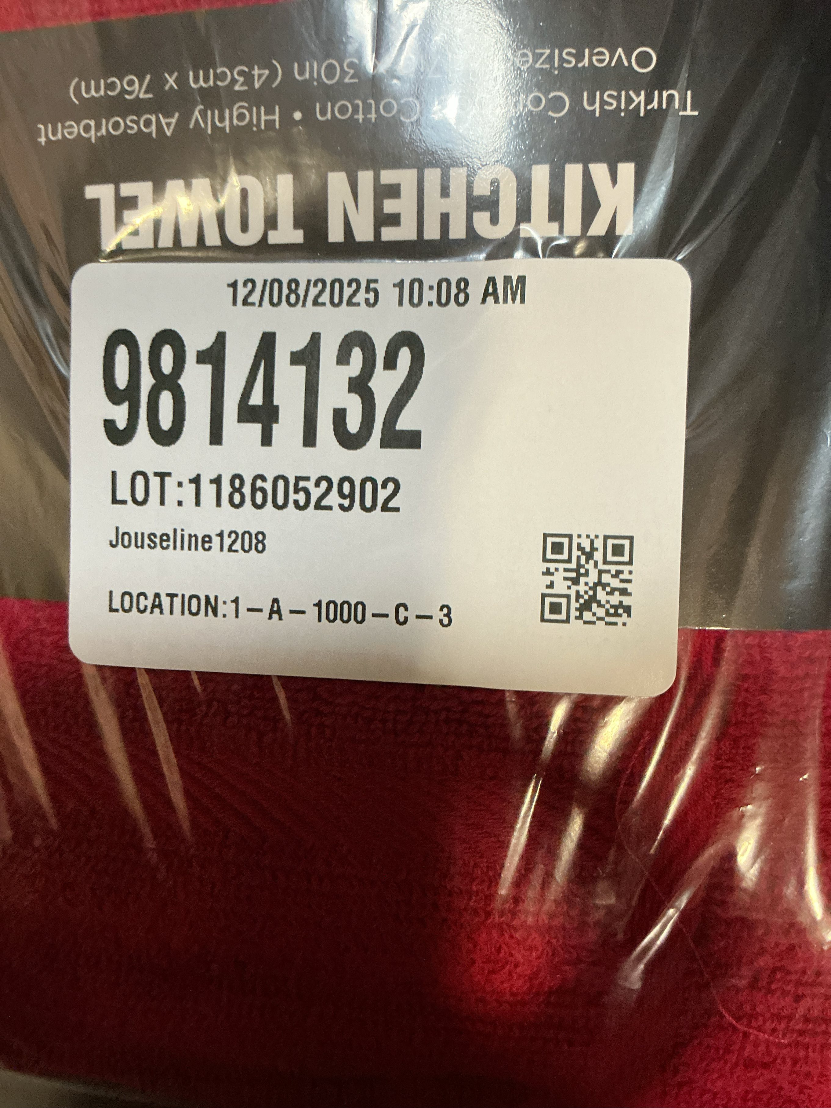 3 packs All-Clad Solid Kitchen Towel: Highly Absorbent, Super Soft Long Lasting - 100% Cotton, 17x30 Tea Towel for Cleaning & Drying Dishes, Pans, Glassware, or Countertops, (1-Pack), Chili