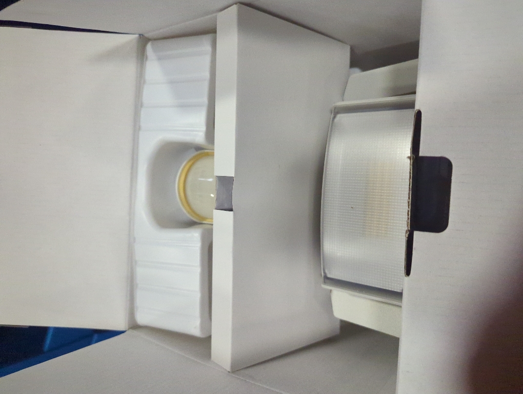 Wired Outdoor Wi-Fi Floodlight Pro Home Security Camera with 2K Resolution and App Control, Works with Alexa and Google