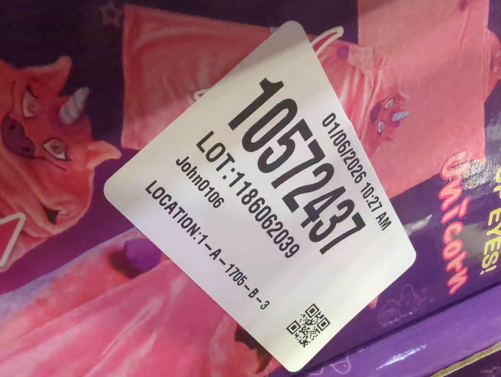 bright eyes blanket with LED light up eyes unicorn