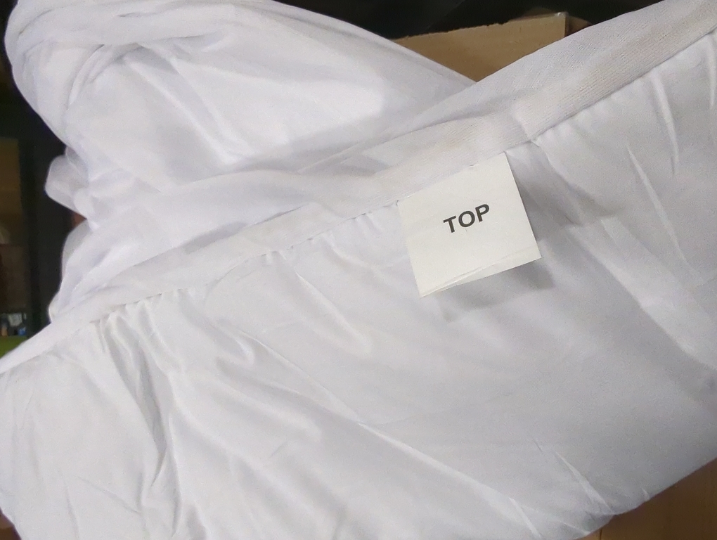 Cloud-Like Twin Mattress Topper - 100% Cotton Top Mattress Pad for Back Pain Relief - Breathable & Naturally Cooling for Hot Sleepers, White