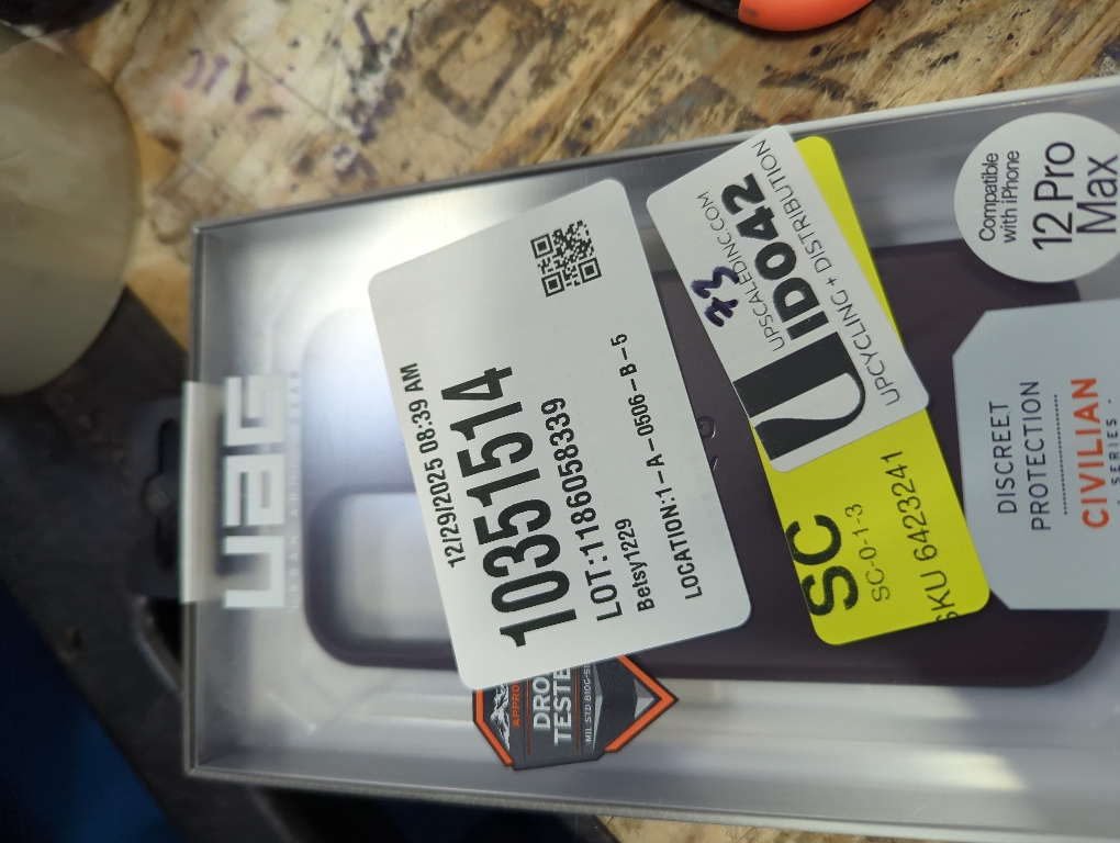 UAG - Civilian Hard Shell Case for Apple iPhone 12 Mini - Eggplant