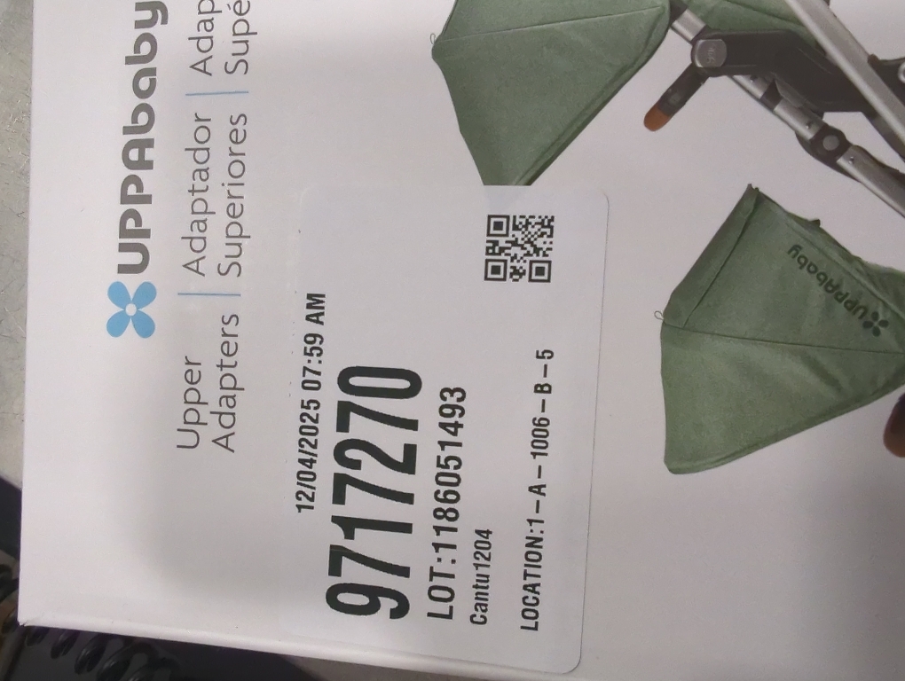 UPPAbaby Upper Adapter for Vista, Vista V2, and Vista V3 Strollers/ Compatible with Bassinet, Toddler Seat, Aria, Mesa V2, or Mesa Max Infant Car Seats / Quick   Secure Attachment / 1 Set