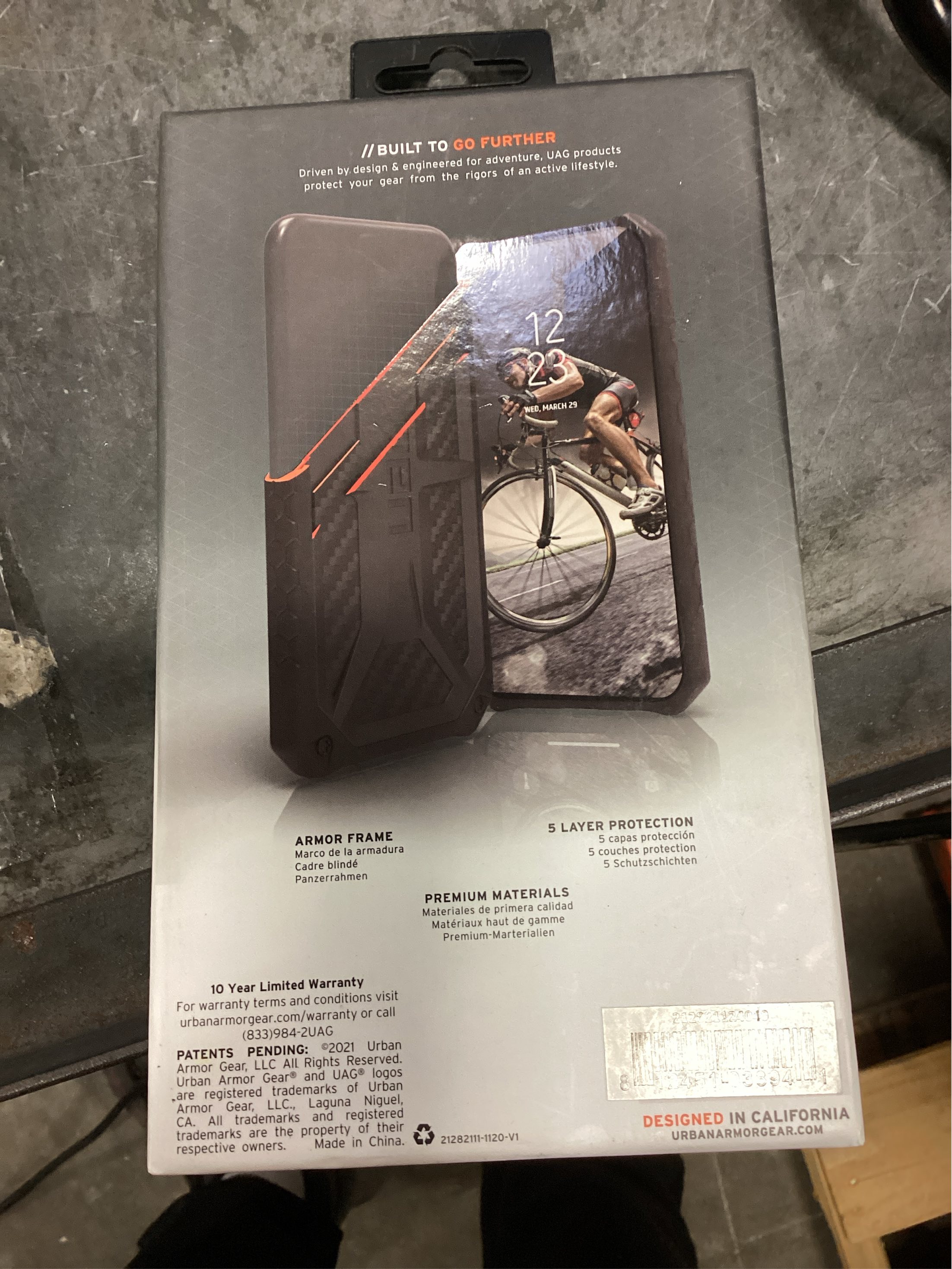 UAG - Monarch Series Case for Samsung Galaxy S21  5G - Black