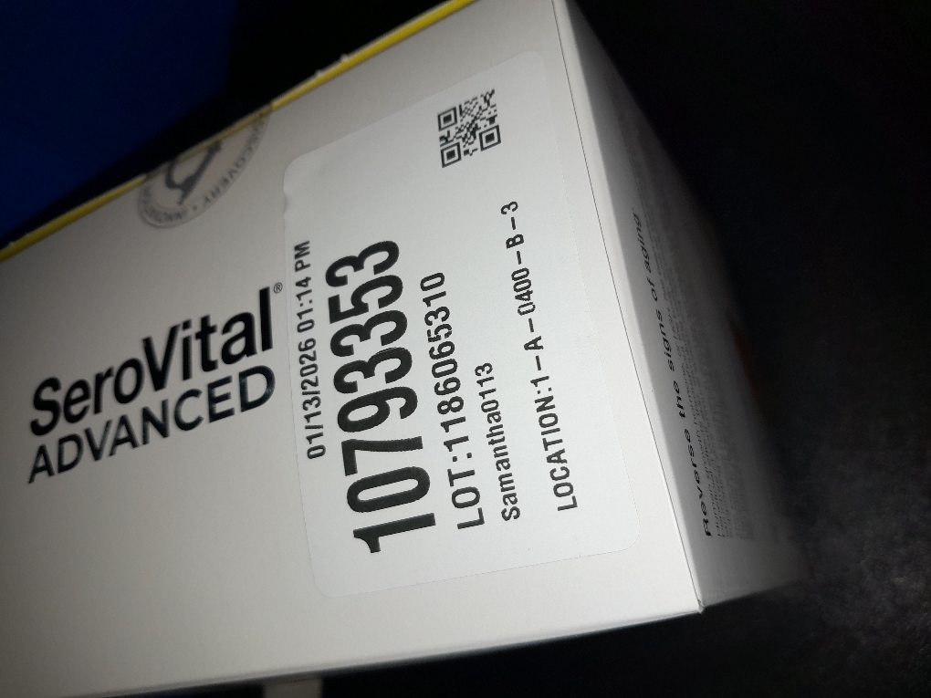 SeroVital ADVANCED Anti-Aging Therapy (30 Servings), 60 Servings