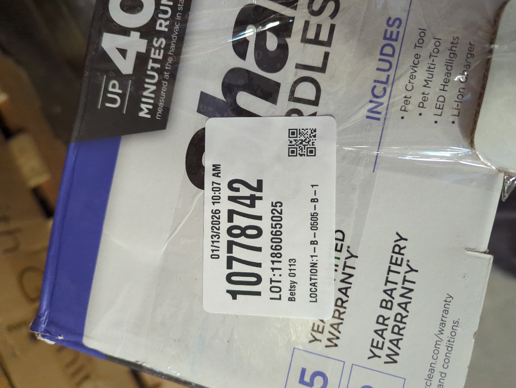 Shark - Pet Cordless Stick Vacuum with XL Dust Cup, LED Headlights - Blue Iris