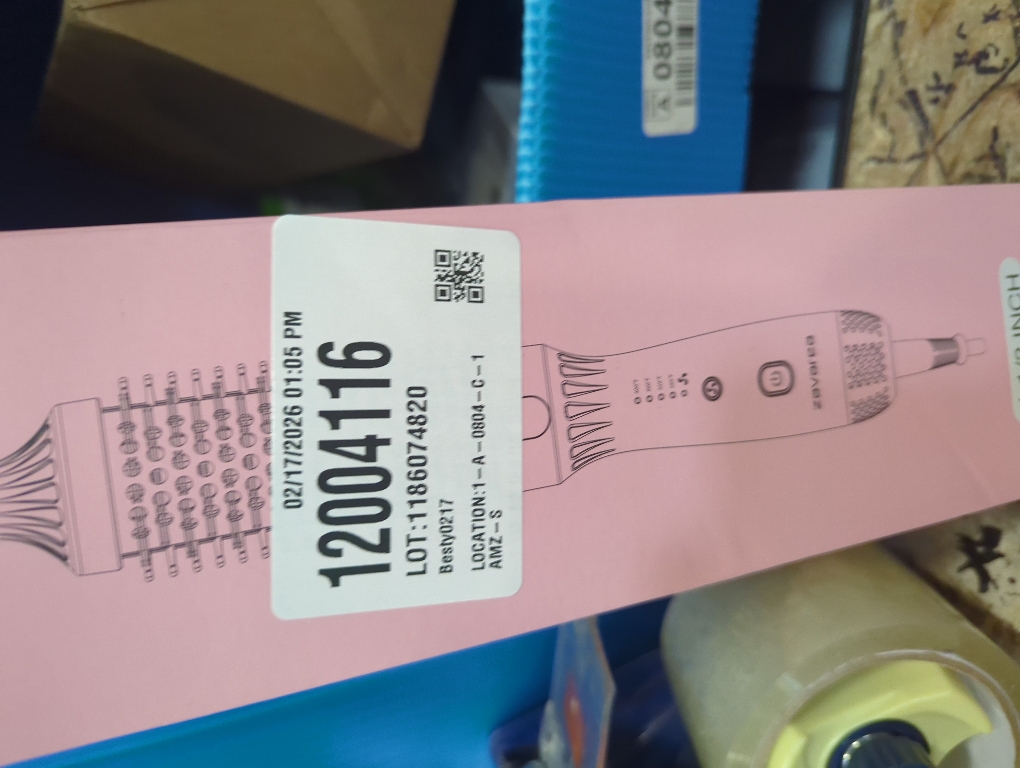 zavarea Thermal Brush, 1.5 Inch Heated Round Curling Brush, 800M Negative Ions Ceramic Stylers for Less Frizz, 4 Temp Set, Dual Voltage for Travel, Easy Use Boosts Shine