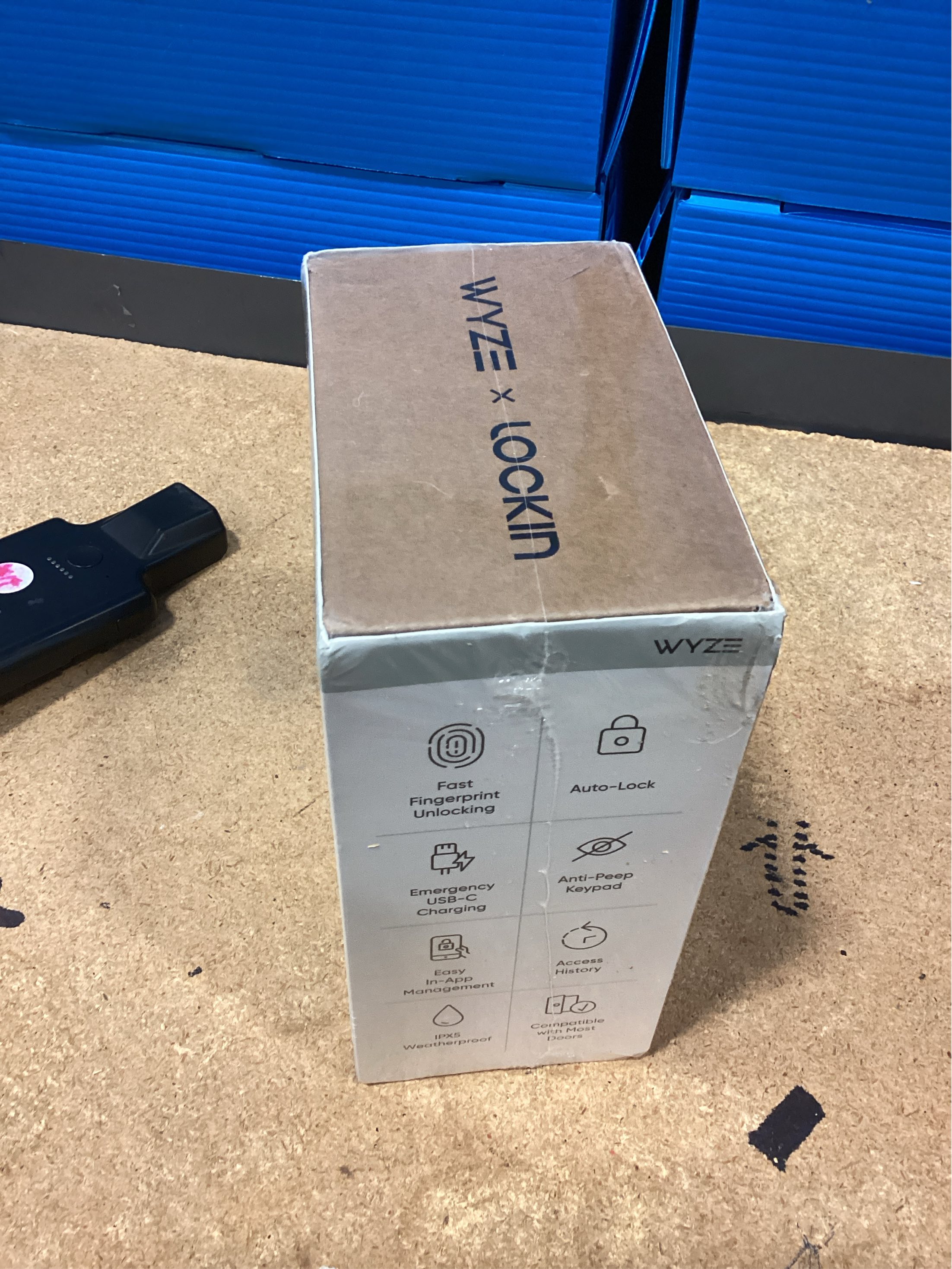 Satin Nickel Smart Lock, Fingerprint Keyless Entry, Bluetooth Deadbolt Replacement, App Monitoring and Scheduled Access