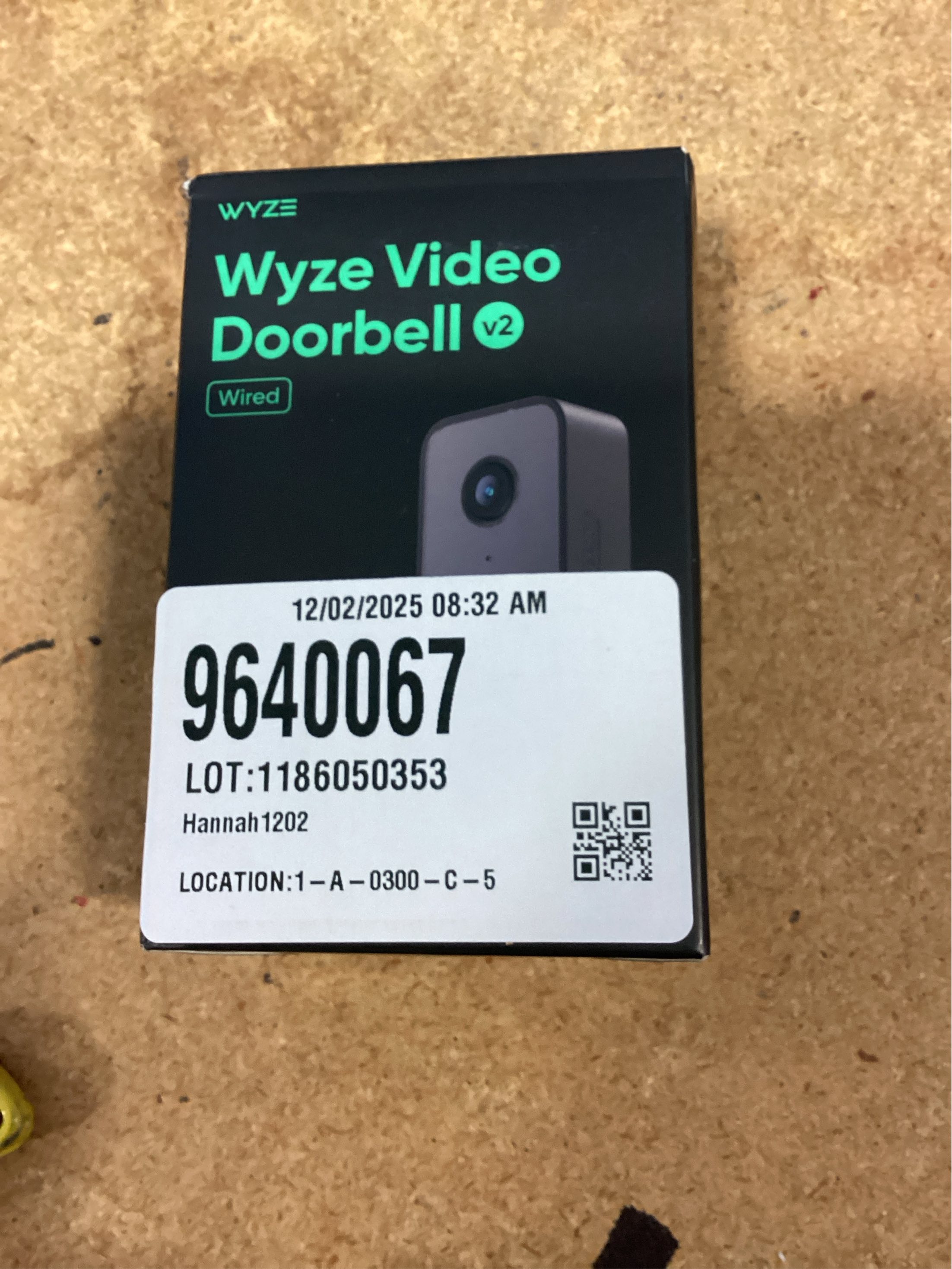 Wired Video Doorbell v2, 2K HD Video with Head-to-Toe view, 2-way Audio, Night Vision, Voice Assistants