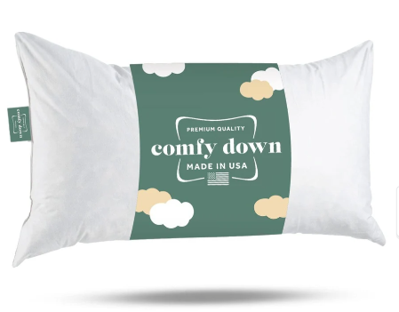ComfyDown Decorative Down Rectangle Pillow Insert - 16 x 22 - Single