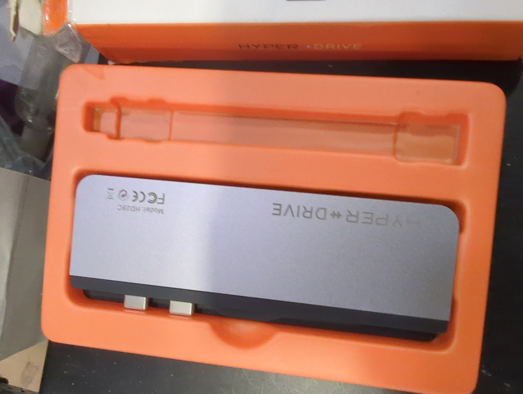 HyperDrive Duo 7-in-2 MacBook USB C Hub — for Mac w/Dual Ports, 4K60Hz HDMI, 40Gbps USB-C 100W Power Delivery, USB-A, SD/MicroSD, Magnetic Mount — (Space Gray)