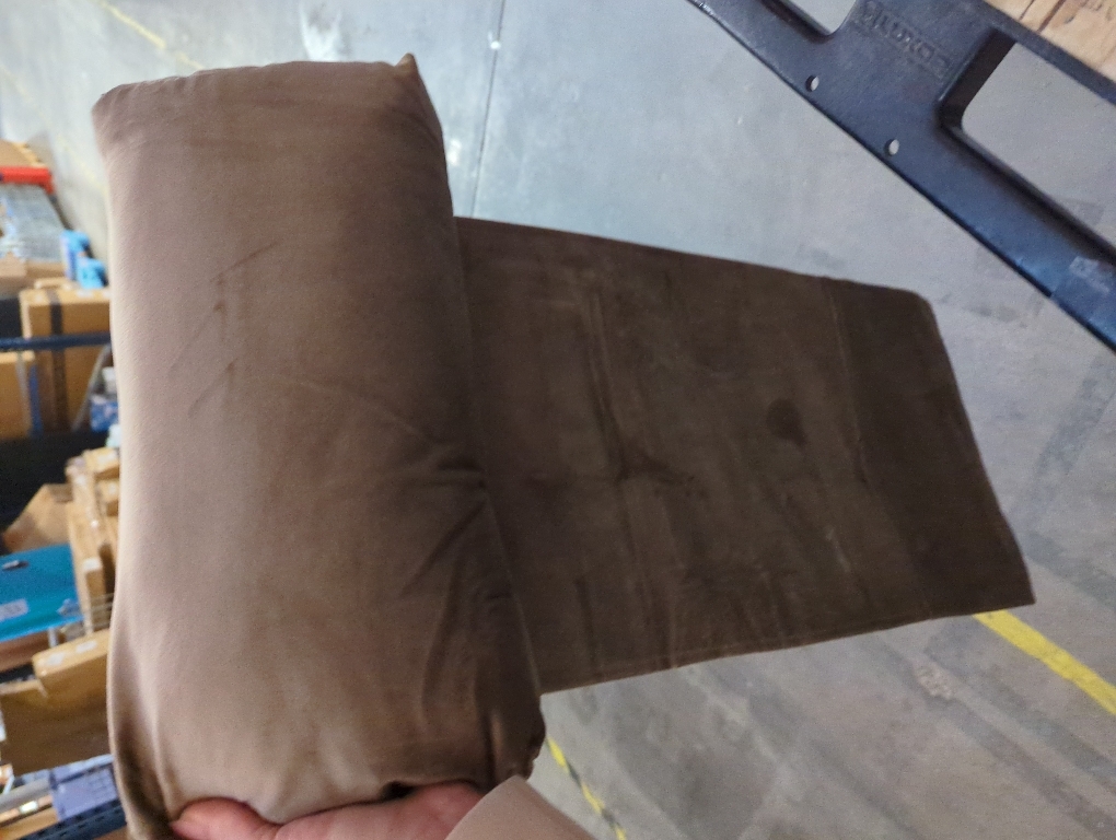 Head Recliner Pillow Adjustable Shredded Memory Foam Headrest Pillow for Recliners,Non-Slip Velvet Cushion for Pain Relief Neck Support Pillow for Travel Home Recliner Sofa Armchair (Brown)