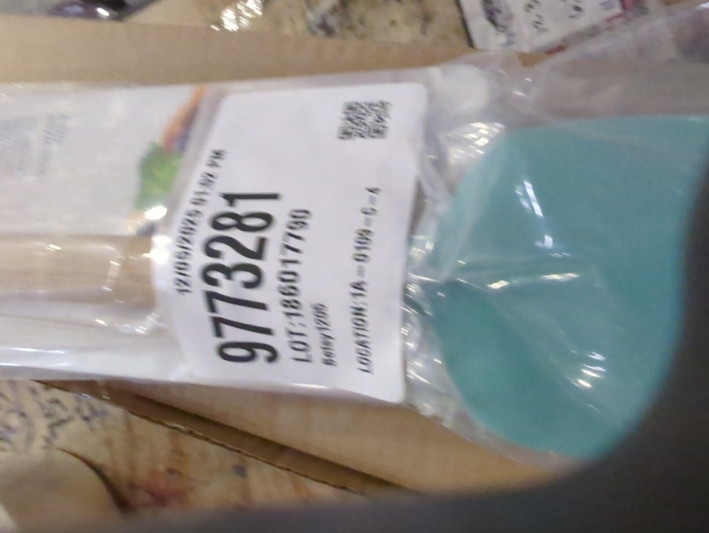 3Pack KitchenAid Bamboo Handle Mixer Spatula Aqua Sky