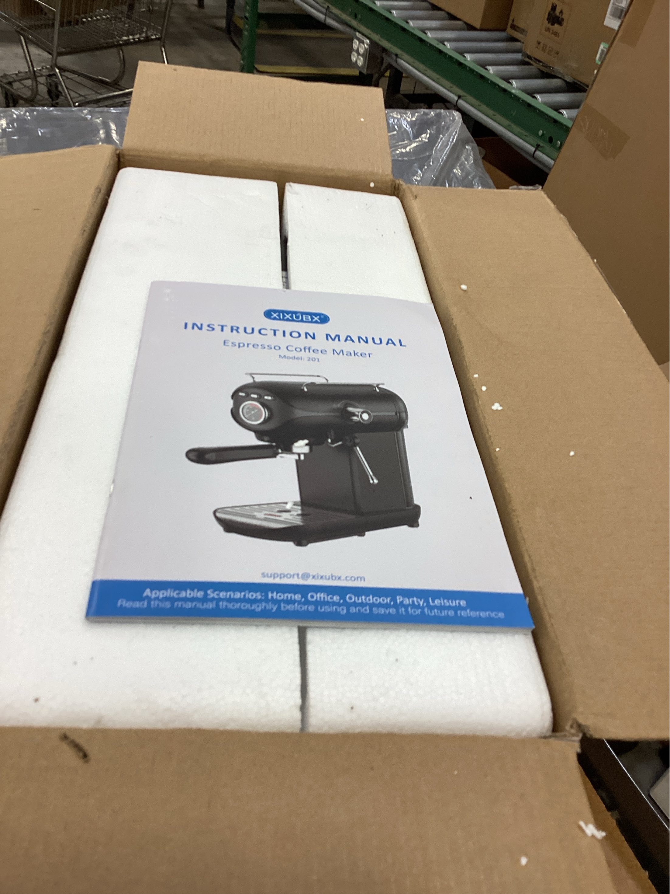 Espresso Machine, 20 BAR Pump Temperature Control, Compact Espresso Maker with Steam Milk Frother, Professional Coffee Makers for Home, Cappuccino, Latte, Gifts for Coffee Lover, Black