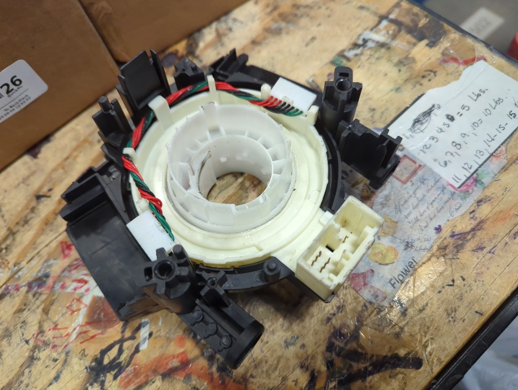 Replacement Clock Spring Compatible with Nissan Frontier&Xterra 2006-2015  Pathfinder 2006 2007 2008 2009 2010 2011 2012 Armada 2008 2009 2010 2011 2012 2013 2014 2015 No Heated Steering Wheel.