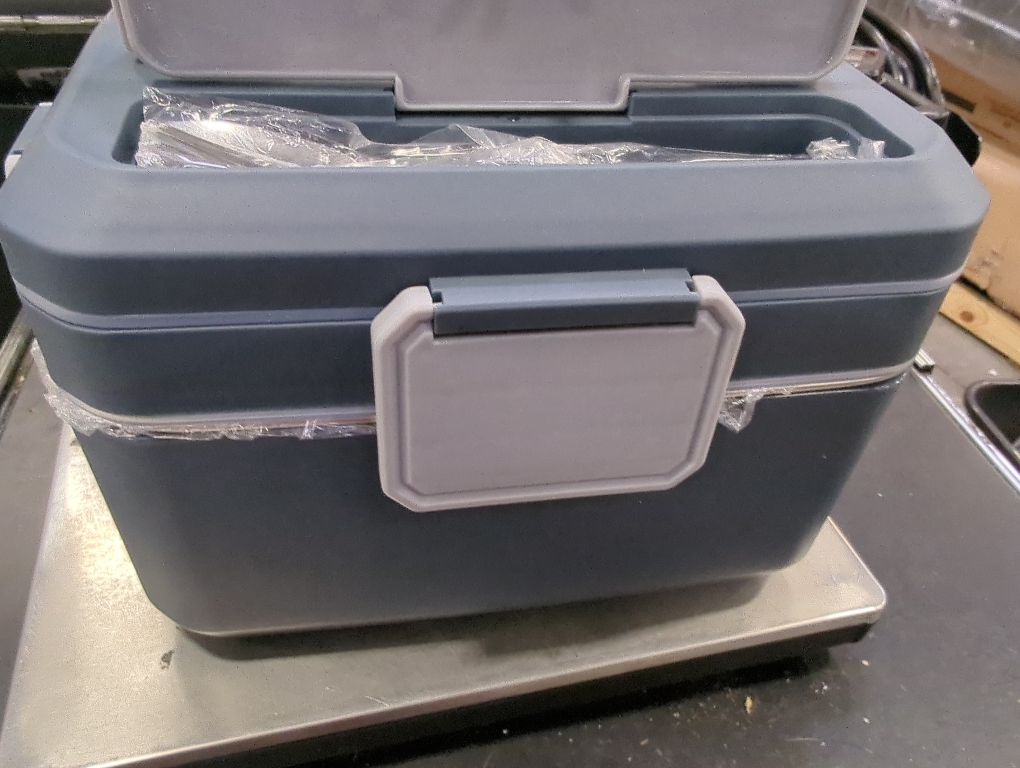 Annie & Mia Design Electric Lunch Box for Adults, 100w 3.5L 2-Layer Portable Food Warmer, Dual Mode 2.5L   1L Heated Lunch Box for Adults, Home/Car/Office/Truck Use, Lonchera Eléctrica Portátil