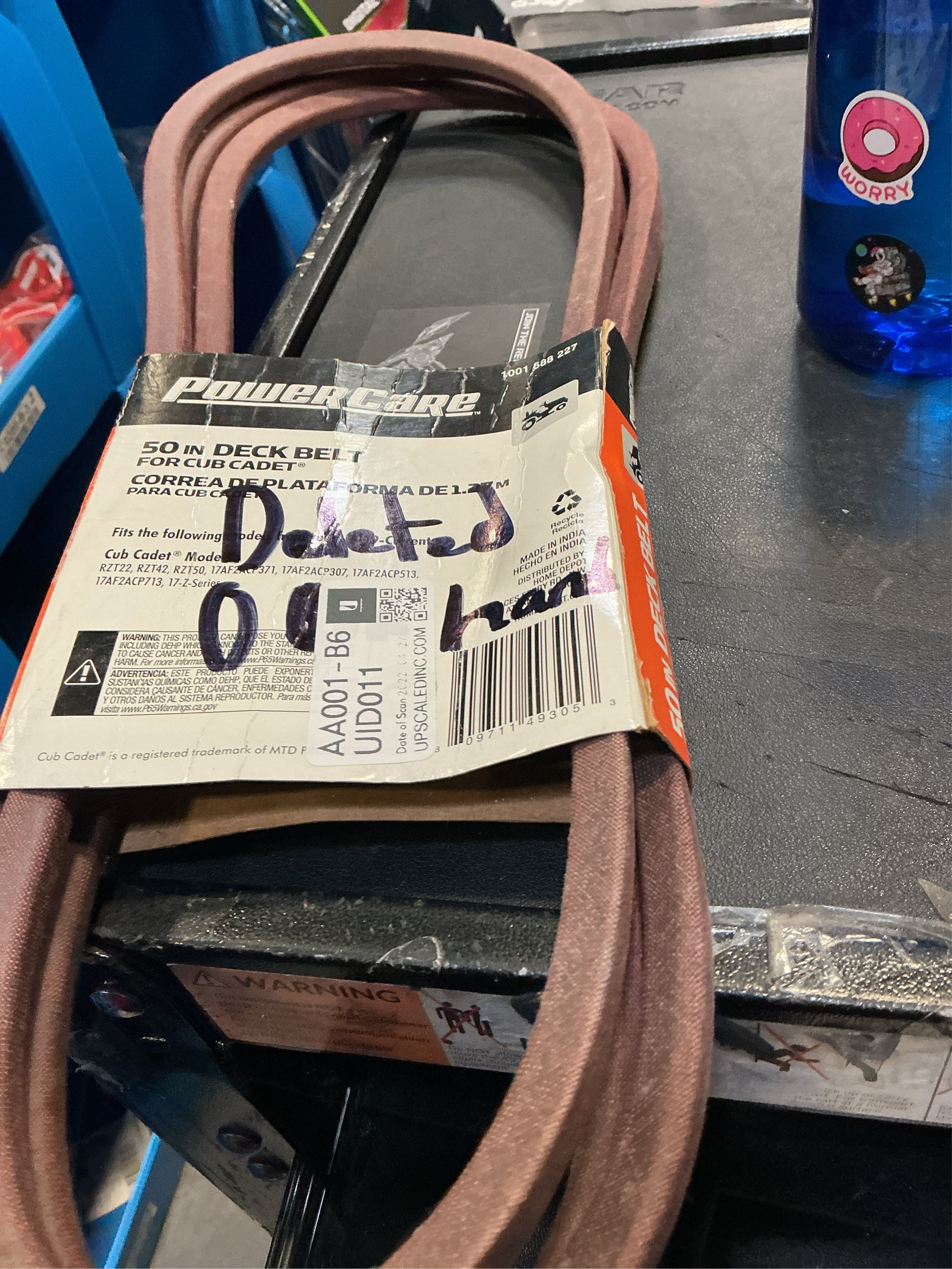 Cub Cadet RZT 50 in. Zero-Turn Deck Belt