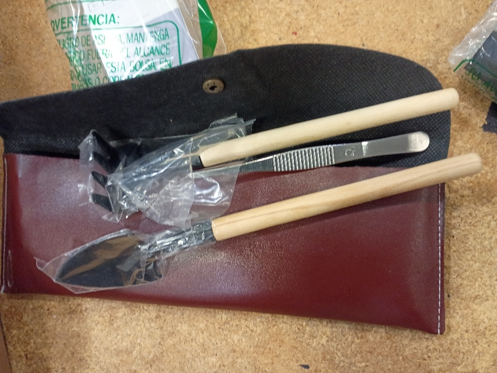 Bonsai Set 8 Pcs - Include Pruner, Fold Scissors, Mini Rake, Bud & Leaf Trimmer Set by ZELARMAN