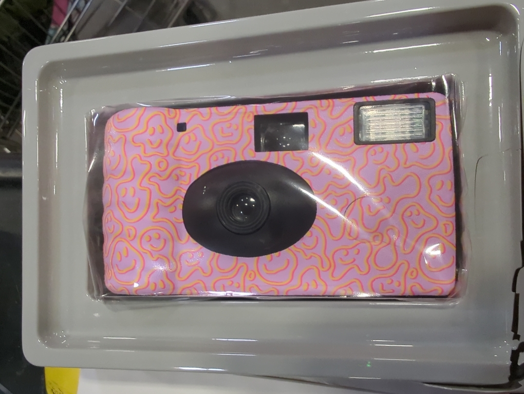 One-Time-Use Camera - heyday™ Neon Smiley