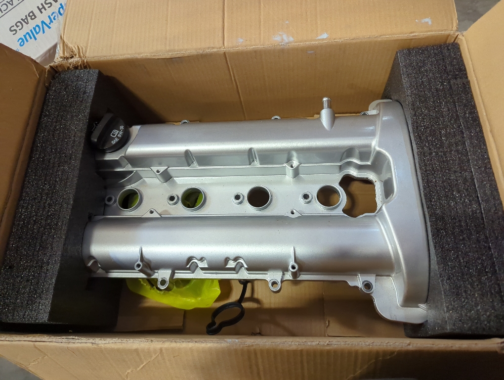 A-Premium Engine Valve Cover Compatible with Chevy GMC Buick 2.4L - 2010-2017 - Equinox Terrain Malibu Captiva Sport Impala LaCrosse Regal Verano Orlando, with Gasket & Cap, Replace # 12610280