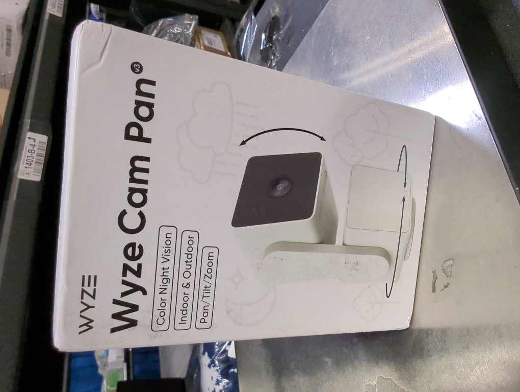 Wyze Pan v3 Wired Indoor/Outdoor 1080P HD Home Security Camera with Privacy Mode