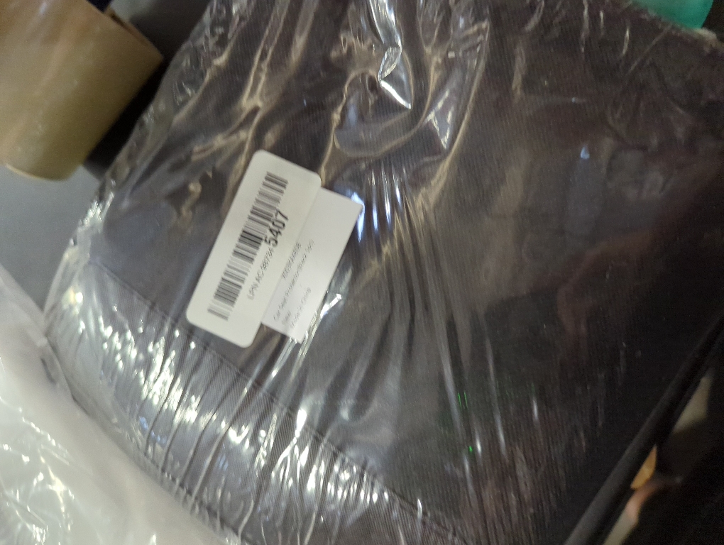 Black 1 PCS Car Seat Protector, Non-Slip Rubber Padded Backing Seat Protector for Child Seats, Waterproof Thickest Padding Car Seat Protector Under Baby Seat - No Imprint