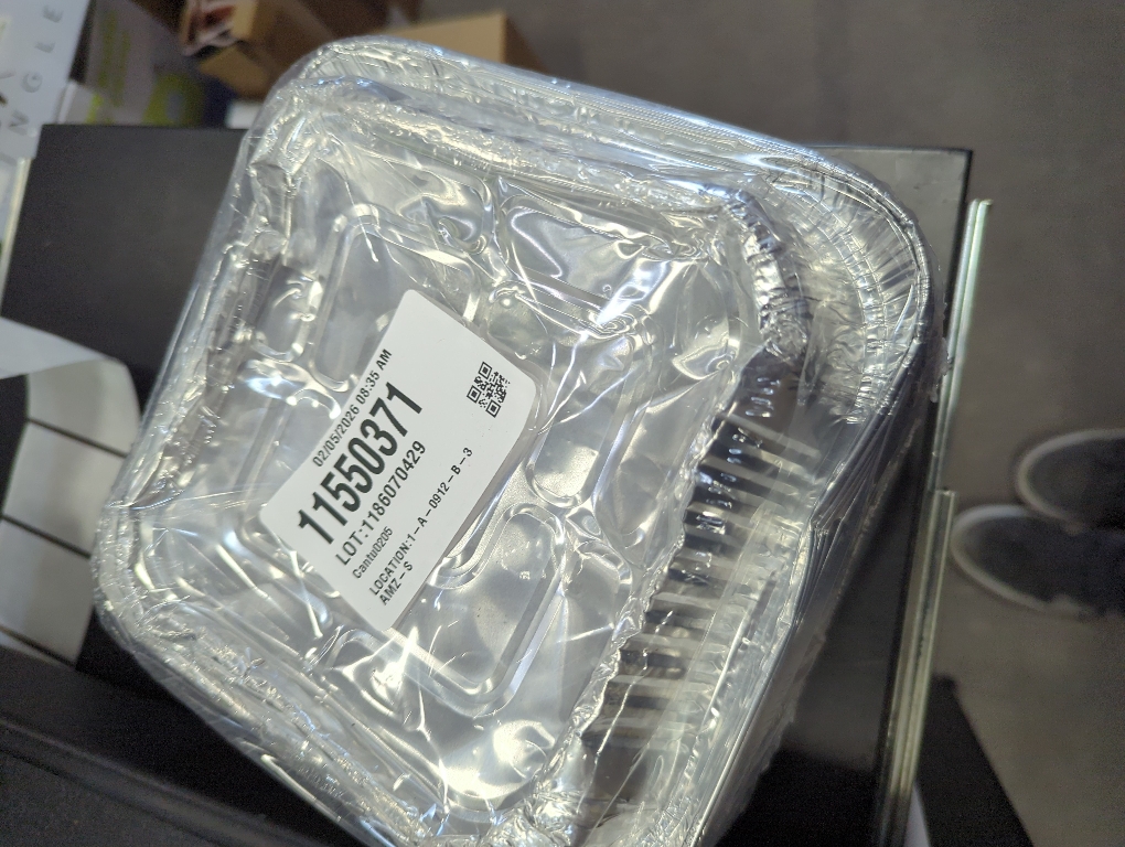 Aluminum Pans 8x8-50 Pack Disposable Baking Pans, 8 Inch Square Tin Foil Pans, Aluminum Roasting Trays for Holiday Cooking, Heating and Baking, Christmas, Parties Meal Prep & Storage