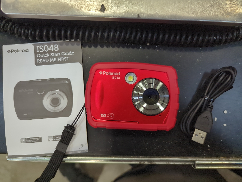 Polaroid IS048 Waterproof Instant Sharing 16 MP Digital Portable Handheld Action Camera