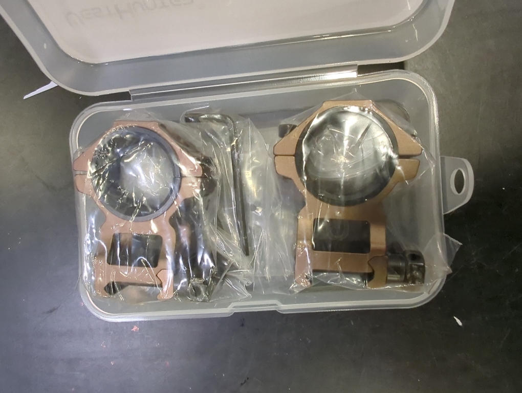 WestHunter Industrial Grade Precision Rifle Scope Rings, 1 Inch 30 mm Tactical 6061 T6 Picatinny Scope Mount | 36 mm / 29 mm Center Height