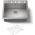 KohlerVault 25 Single Basin Top-Mount/Under-Mount 18-Gauge Stainless Steel Kitchen Sink with SilentShield