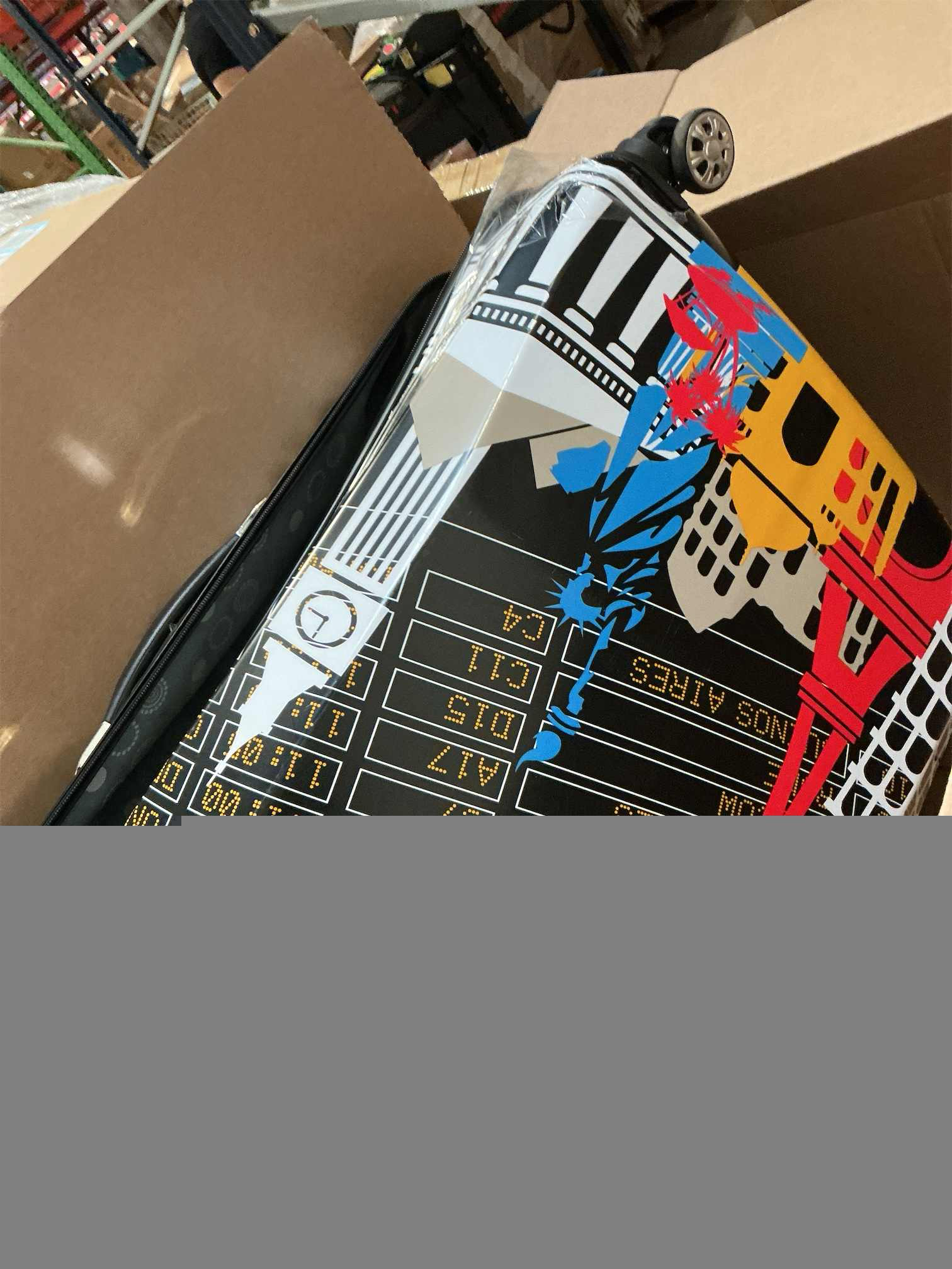 Rockland Departure Hardside Spinner Wheel Luggage, Departure, 2-Piece Set (20/28)