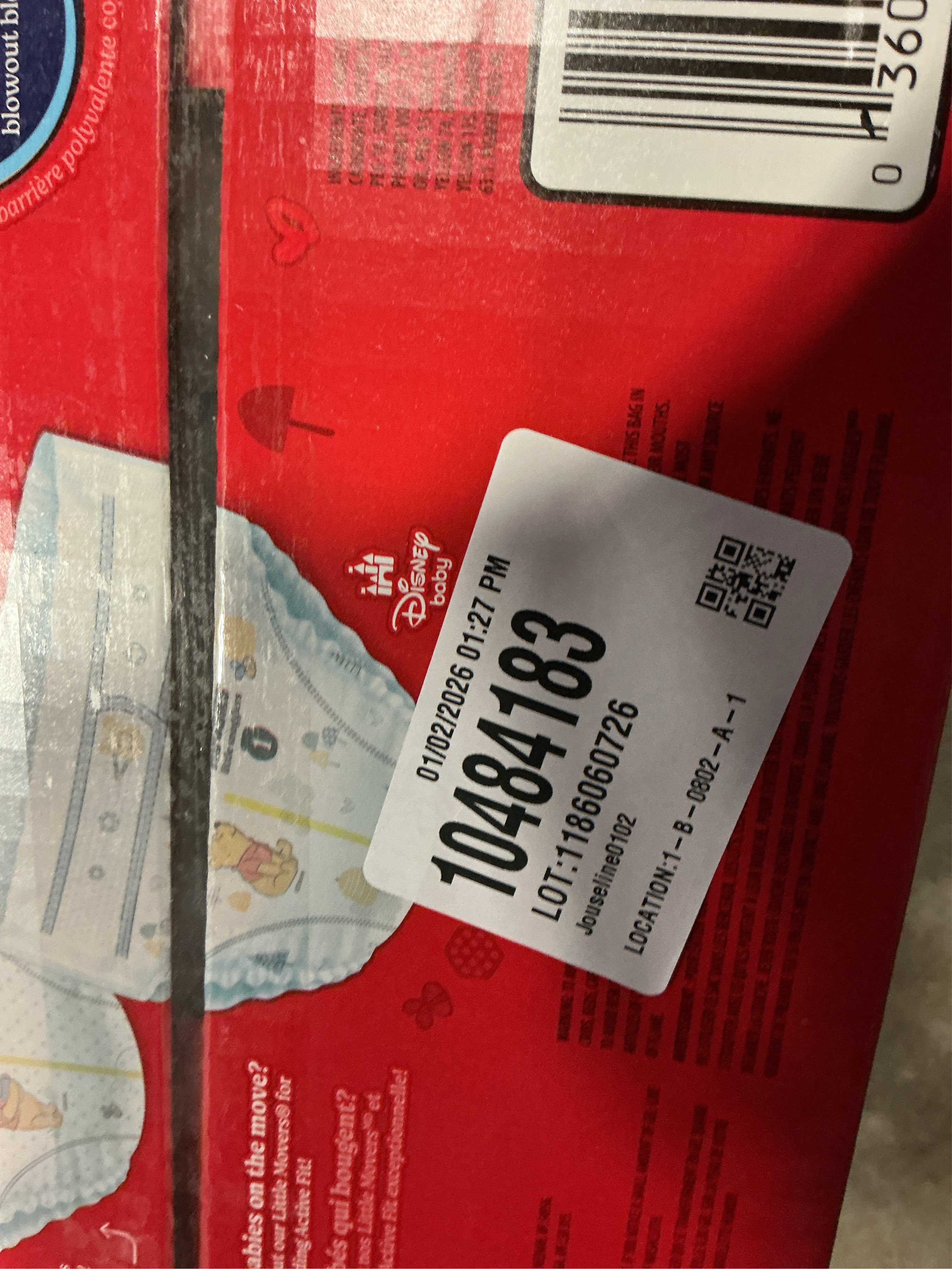 Huggies Little Snugglers Diapers Super Pack - Size 1 (96ct)