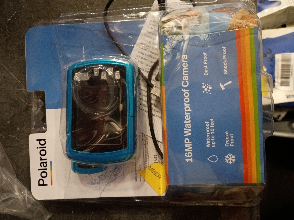 Polaroid IS049 HD Waterproof 16MP Digital Camera, 2.4” LCD Display Portable Handheld Action Waterproof Digital Camera, Teal