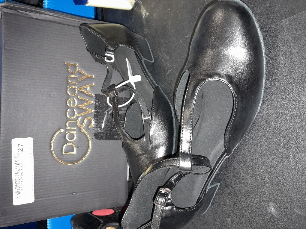 Stelle 2.5 Character Shoes for Women T-Strap Dance Heels for Ballroom Salsa Tango Wedding Flamenco Latin Size 8