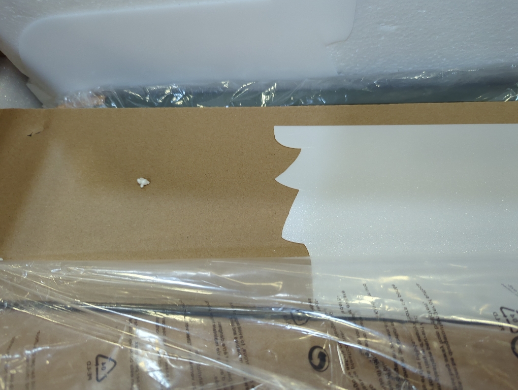 Gray with Brown Ends Light Fixture