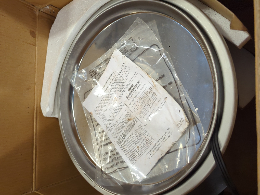 Panasonic SR-42HP - Rice Cooker - 1.6 KW - White