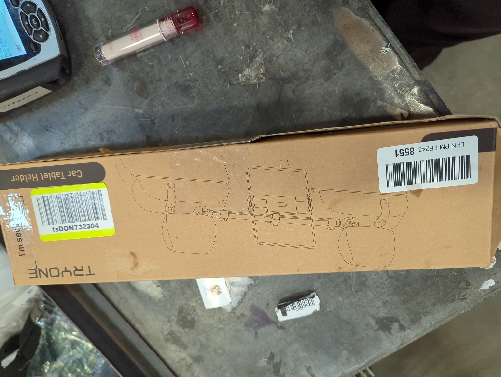 Tryone Car Tablet Holder Mount for iPad: Headrest Tablet Stand for Car Back Seat Compatible with iPad Pro Air Mini | Galaxy Tab | Kindle Fire HD | Switch OLED or Other 4.7-16.1 Devices