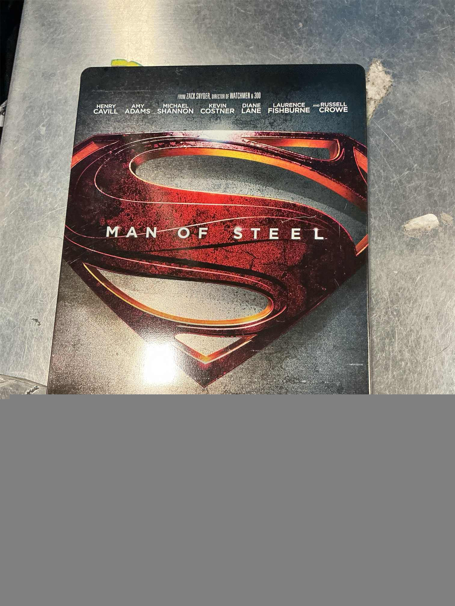 [Amazon.co.jp Limited] Man of Steel Blu-ray Steel Book specification (full amount-limited) [Blu-ray]