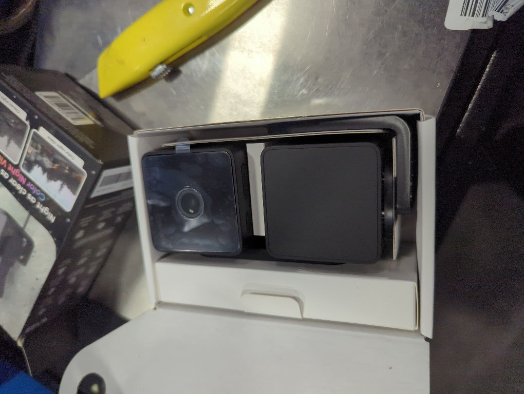 Pan V3 Wired Indoor/Outdoor 1080P HD Home Security Camera with Privacy Mode, Black