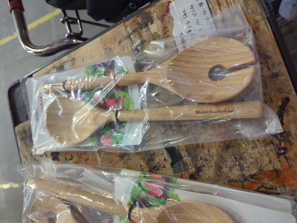 KitchenAid 4pc Bamboo Salad Serving Set