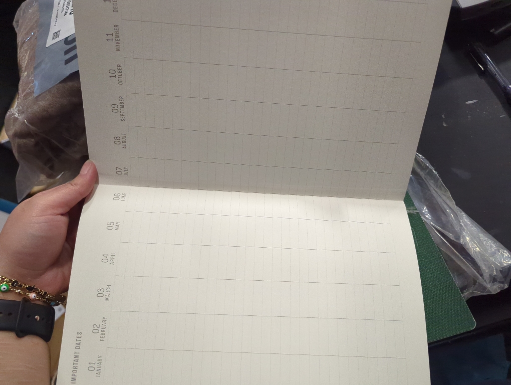 DesignWorks Ink Standard Issue No. 17 Hardcover Cloth Green 7.25 x 11.75 Tall Notebook Journal with 96 Lined Pages - Perfect for Office Work, Writing, and Journaling