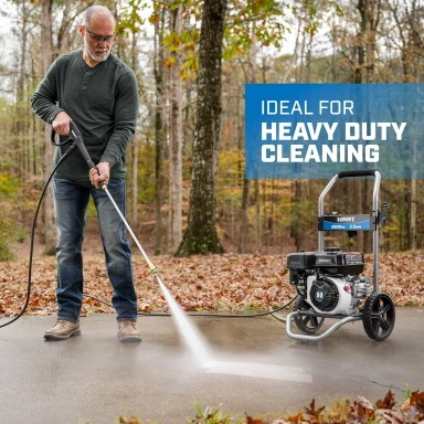 HART 2500PSI 2.5 GPM 212cc Cold Water Gas Pressure Washer