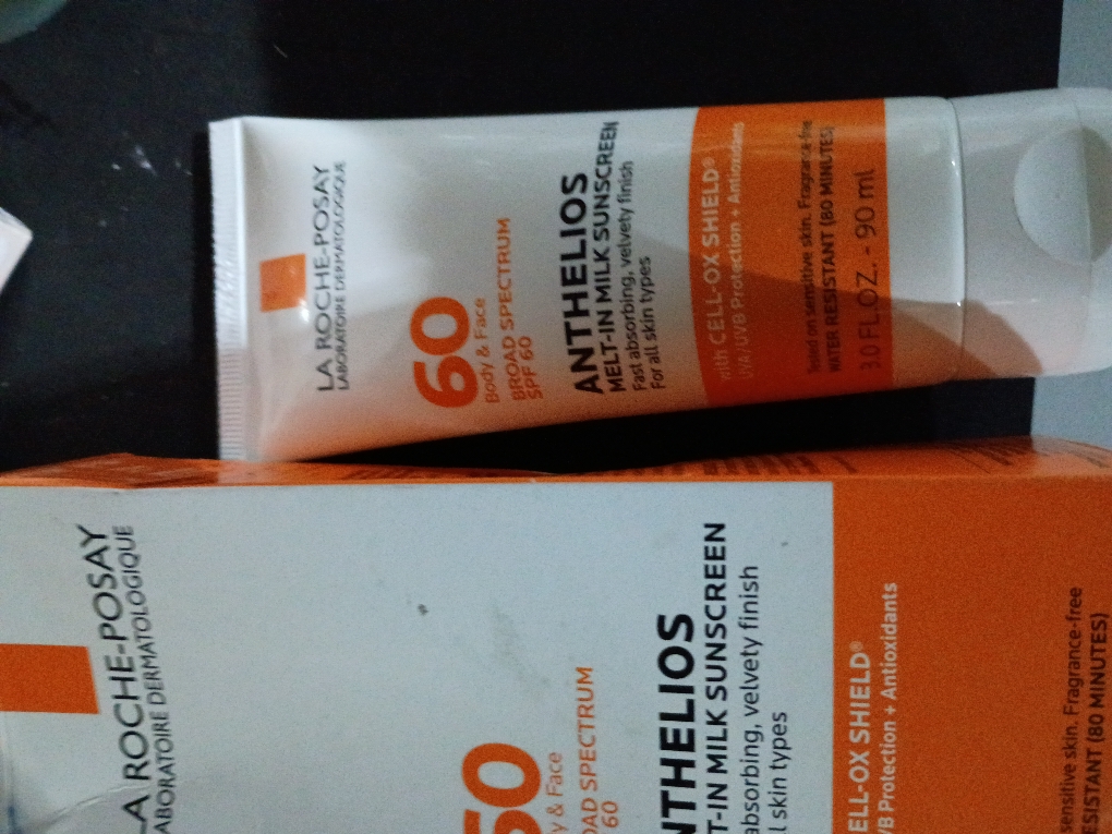 La Roche-Posay Anthelios Melt-In Milk Sunscreen Lotion, SPF 60, 3 Ounces
