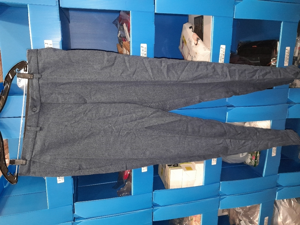 Mens Vintage Tweed Dress Pants Slacks Trousers Regular Fit Suit Pants for Men Size large